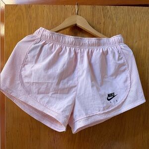 NIKE pink shorts, inside liner size Medium